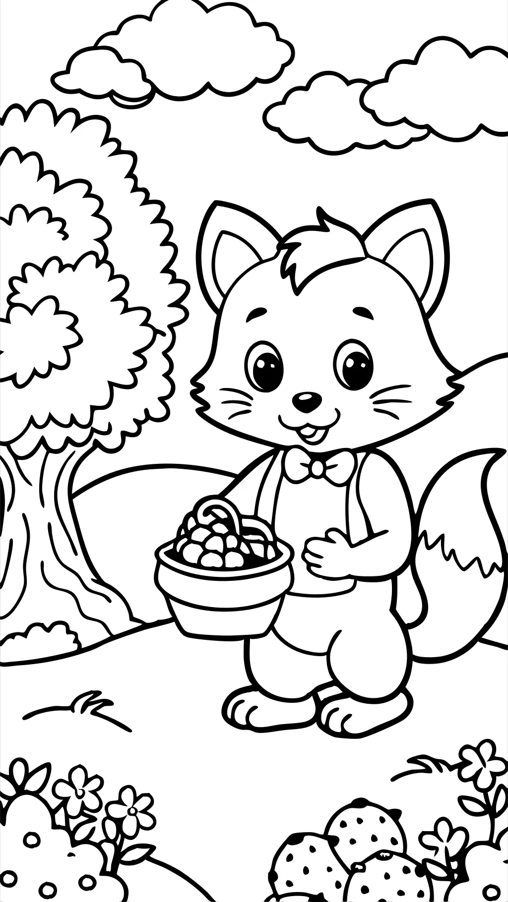 coloriage Calico Critter